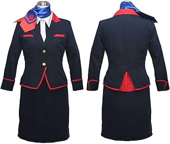 Amazon.co.jp: 日本航空 JAL CA制服 コスプレ衣装 (XL, 女) : ホビー